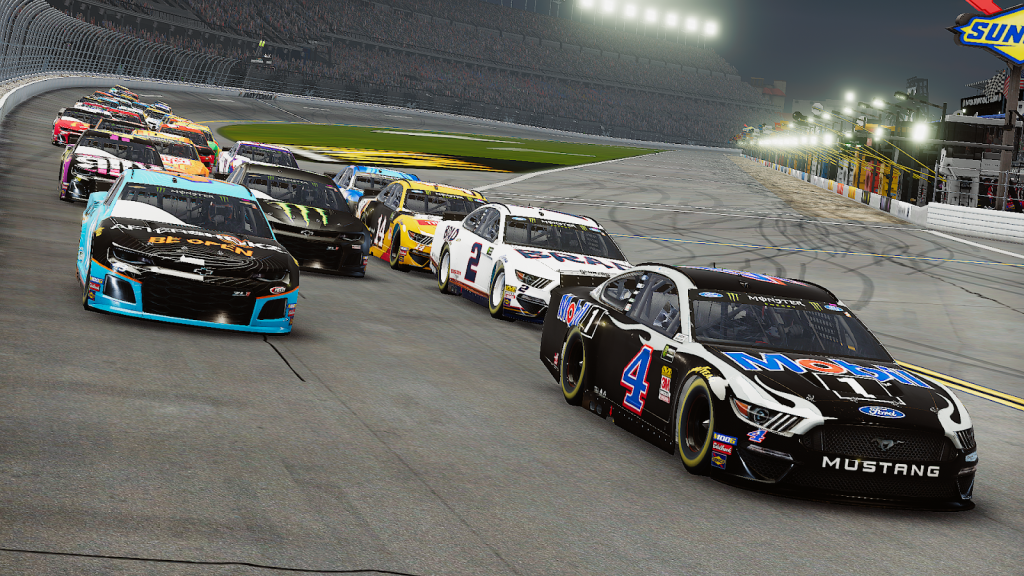 enascar heat pro league, nascar heat, nh4, heat pro league, esports, racing game, mustang nascar 