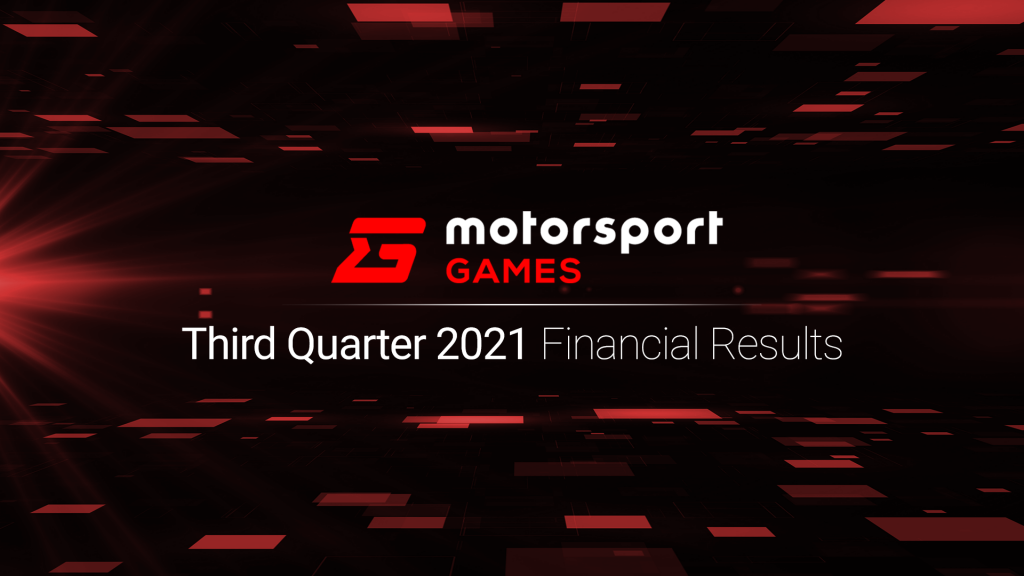 Motorsport Games Reports Third Quarter 2021 Financial Results Motorsport Games