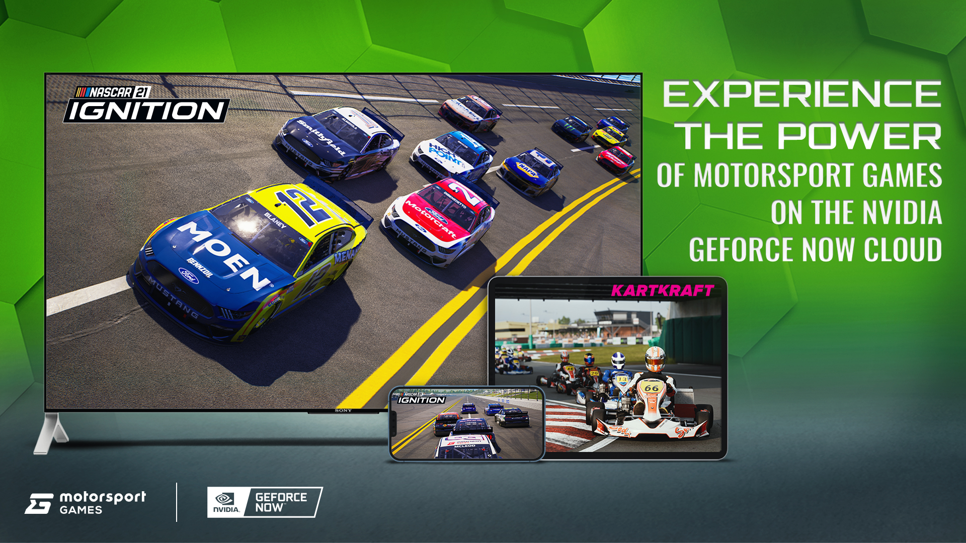 nascar 21 kartkraft nvidia geforce now