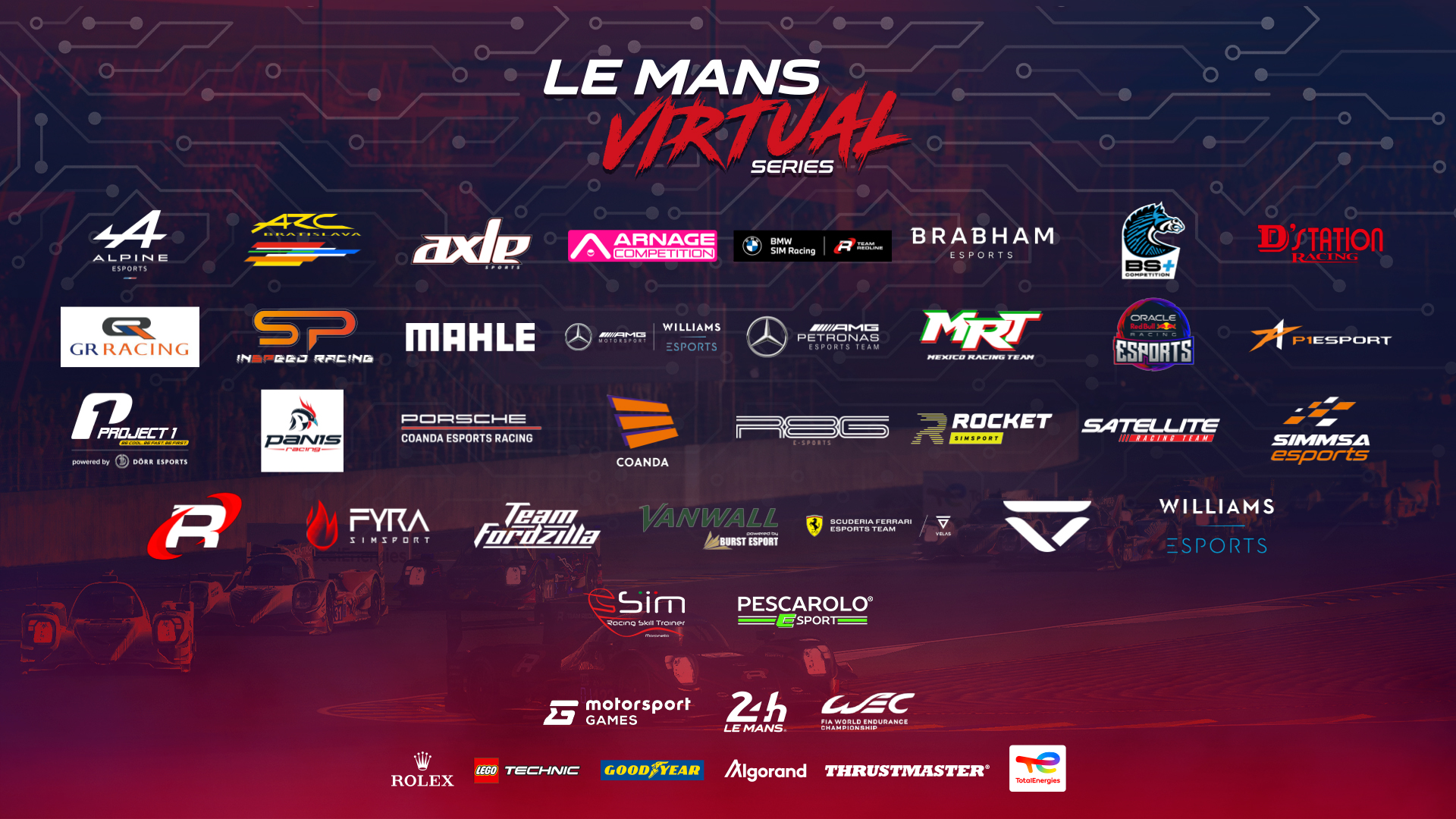 Motorsport Games - Le Mans Virtual Series Grid Announcement