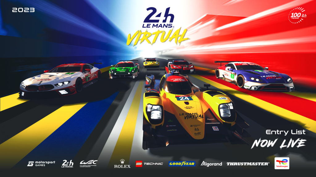 24 HOURS OF LE MANS VIRTUAL CONTINUES TO ATTRACT CHAMPIONS FROM AROUND