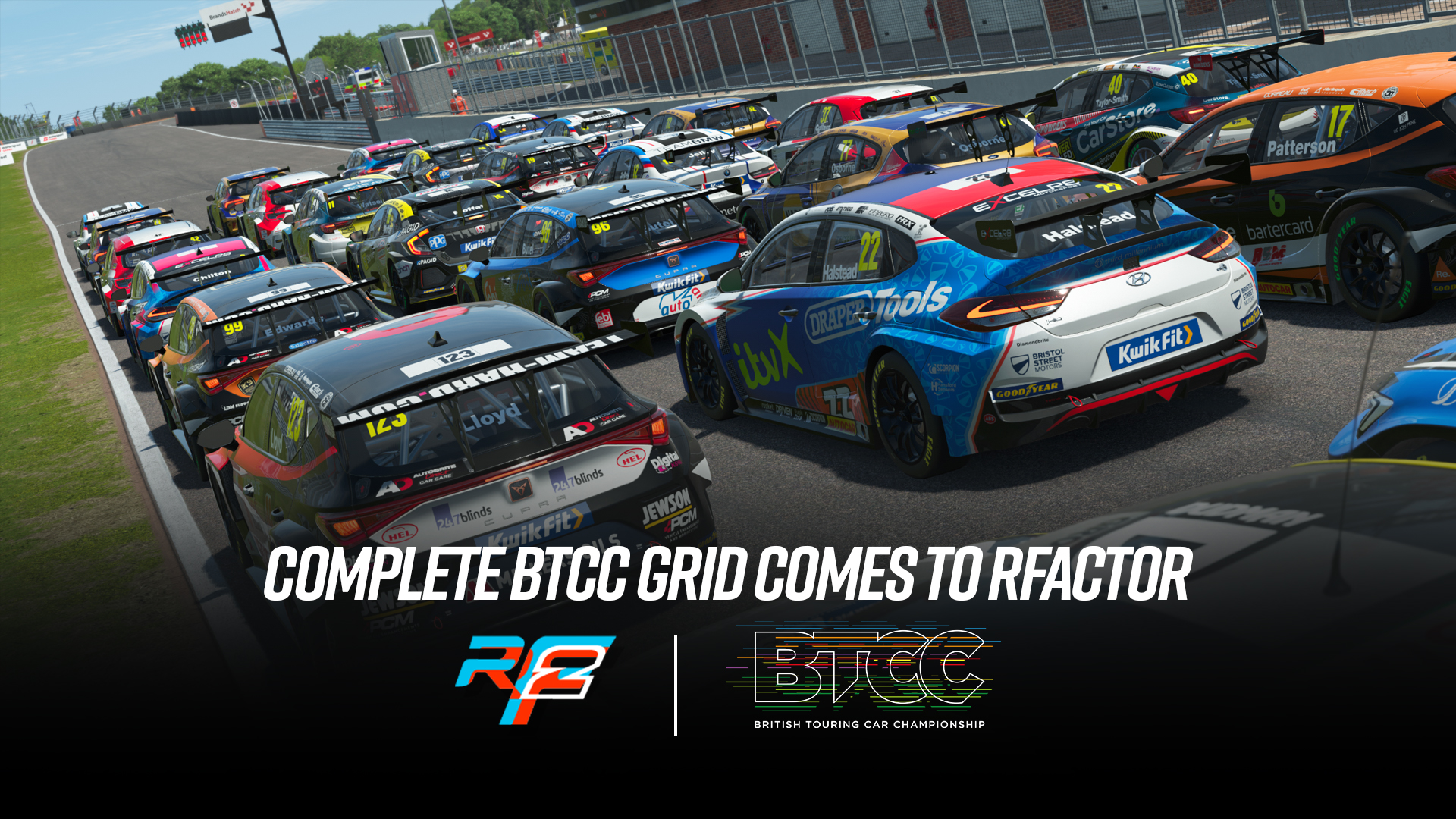 rfactor 2 car and track list