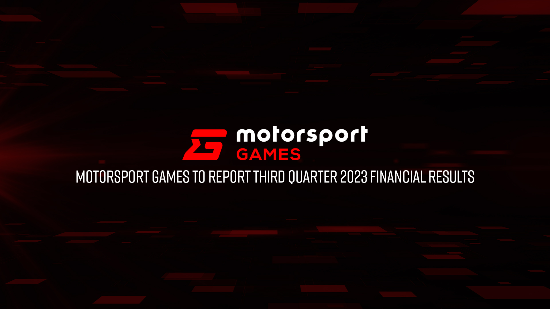 Motorsport Games to Report Third Quarter 2023 Financial Results