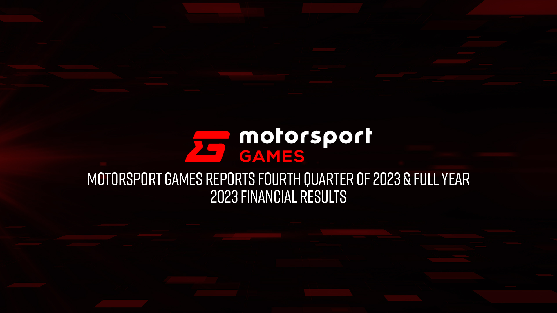 Motorsport Games Reports Fourth Quarter & Full Year 2023 Financial Results