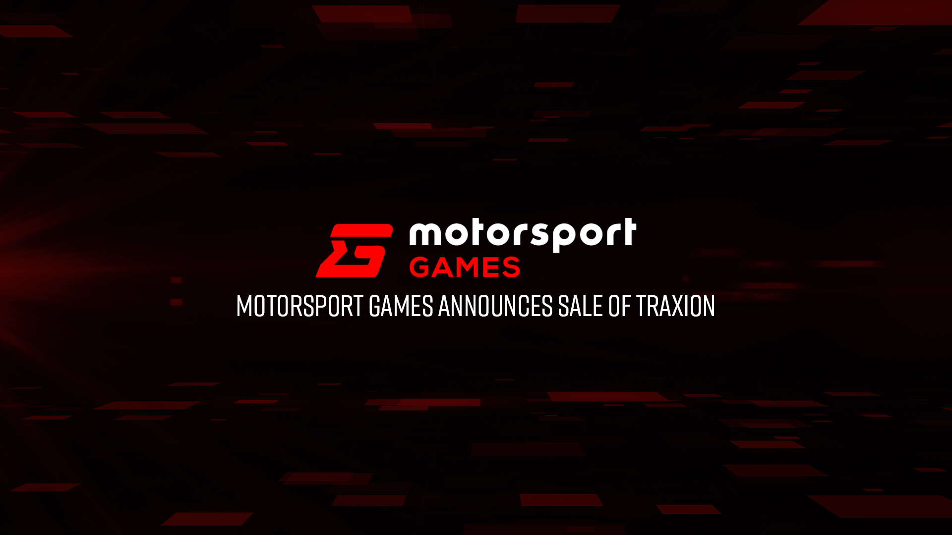 Motorsport Games Announces Sale of Traxion