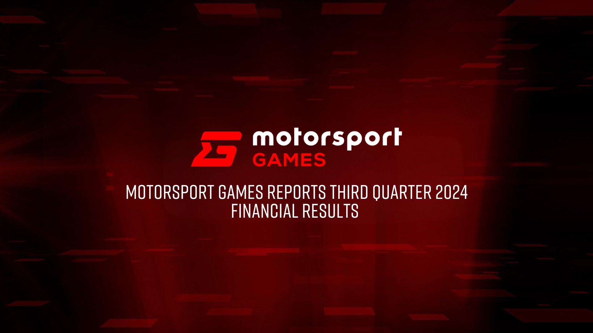 Motorsport Games Reports Third Quarter 2024 Financial Results