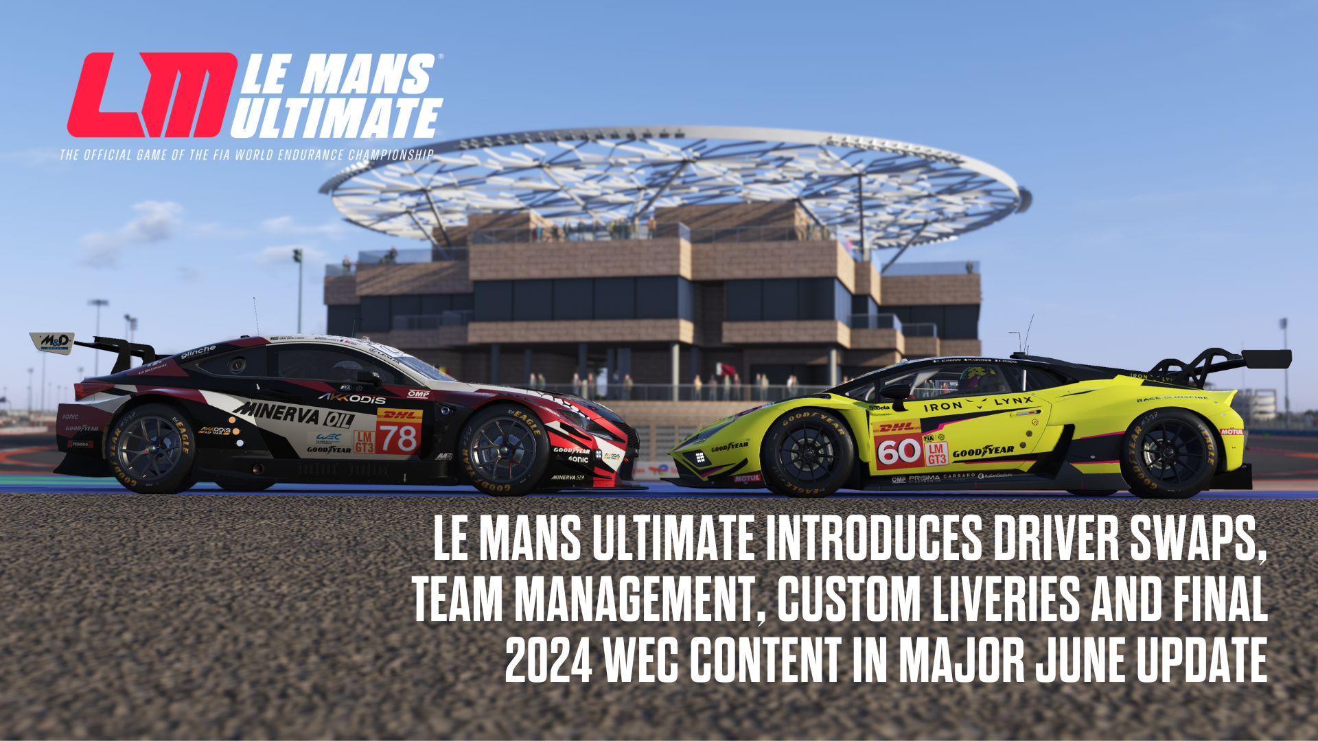 Le Mans Ultimate Introduces Driver Swaps, Team Management, Custom Liveries and Final 2024 WEC Content in Major June Update