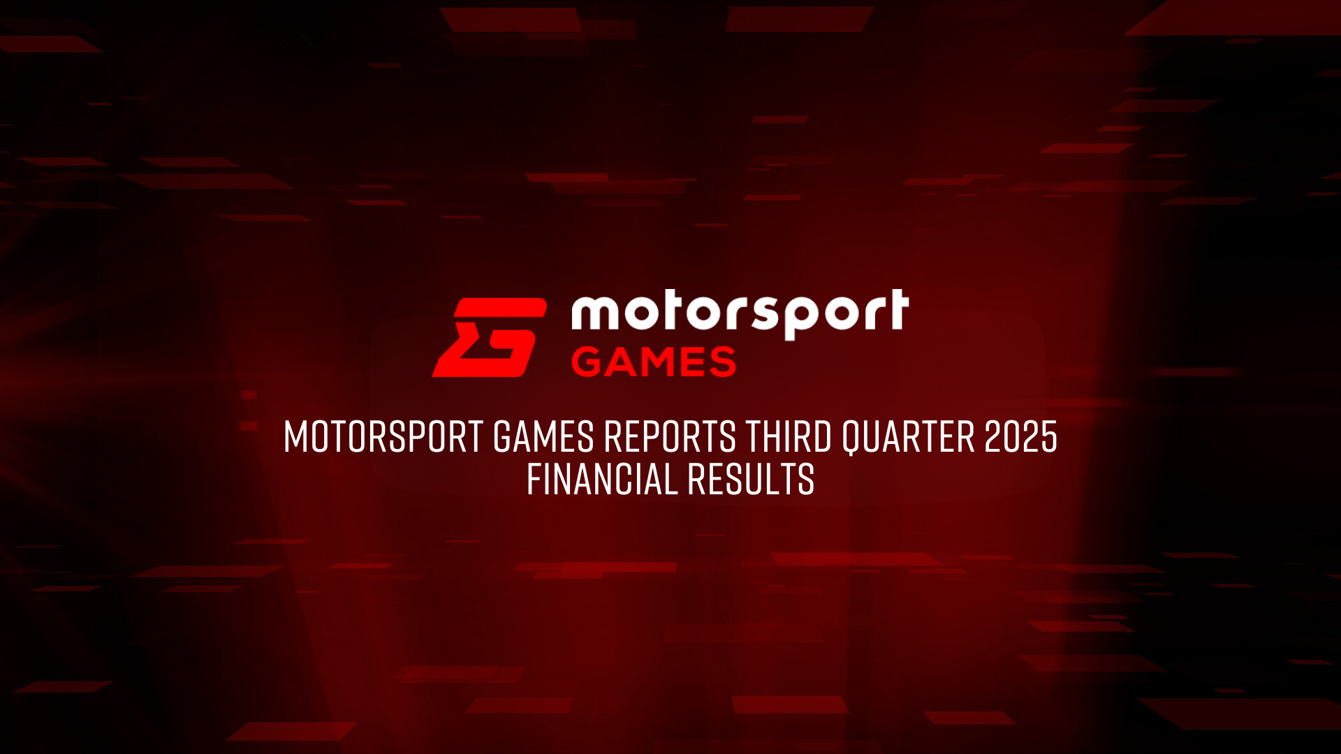 Motorsport Games Reports Third Quarter 2025 Financial Results